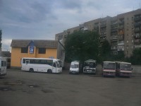 Atmosféra z autobusového nádraží v Užhorodě