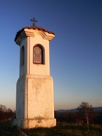 Boží muka, sloup Svatého Marka, nad Brušperkem