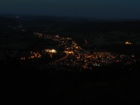 Noční atmosféra města Sušice 