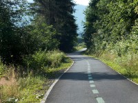 Zborov nad Bystricou, cyklotrasa