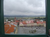 Jičín - pohled z Valdické brány