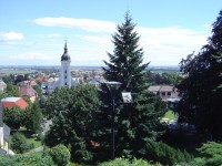 Javorník - pohled od zámku Jánský Vrch