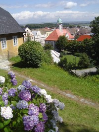 Javorník - pohled od zámku Jánský Vrch