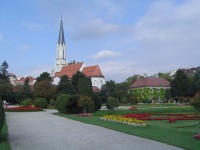Zámek Schönnbrunn - zámecký park
