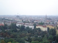 Obří kolo - výhled na Vídeň