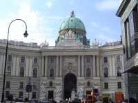 Hofburg - Michalské náměstí (Michaelerplatz)