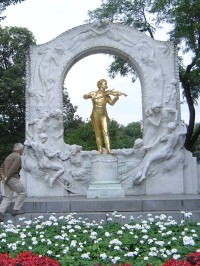 Stadtpark - Památník Johanna Strausse