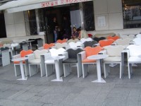 Centre Pompidou - blízká kavárna