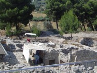 Faistos - práce archeologů na vykopávkách pokračuje