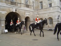Horse Guards - nástup
