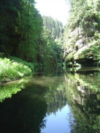 Hřensko - Edmundova soutěska