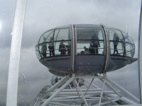 London Eye - začínáme klesat