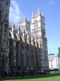Londýn - Westminster Abbey (Westminsterské opatství)