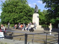 Greenwich - socha generála Jamese Wolfe