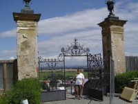 Zámek Jánský Vrch - vstupní brána