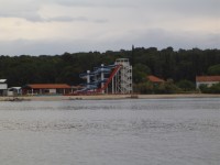 Biograd na moru - pohled na pobřeží z lodi