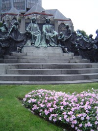Gent - socha bratří Eycke