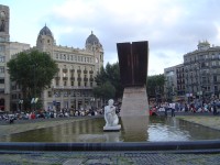 Barcelona - Katalánské náměstí