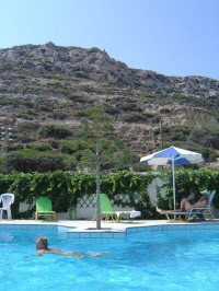 Matala - hotel Frangiskos (bazén)