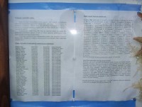 Lomnice-informační tabule u hromadného hrobu-Foto:Ulrych Mir.