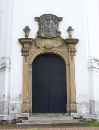 Kostel Panny Marie Pomocné-portál-Foto:Ulrych Mir.