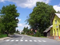 Dětřichov nad Bystřicí-střed obce-Foto:Ulrych Mir.