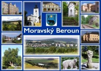 Moravský Beroun a okolí-pohlednice