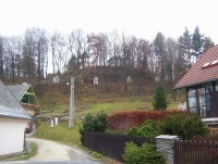 Moravský Beroun-Křížový vrch s křížovou cestou a zbytky hradu-Foto:Ulrych Mir.