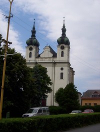 Budišov nad Budišovkou-barokní kostel Nanebevzetí Panny Marie-Foto:Ulrych Mir.