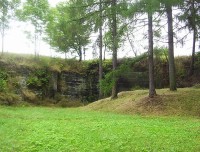 Rázovské tufity-přírodní památka v bývalém lomu-Foto:Ulrych Mir.