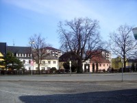 Moravský Beroun-náměstí s památnou lípou-Foto:Ulrych Mir.