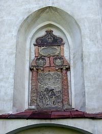 Velké Losiny-kostel sv. Jana Křtitele-původní kamenný oltář-Ulrych Mir.