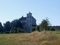 Klášter(Nová Bystřice)-kostel Nejsvětější Trojice