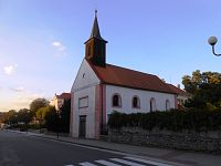 Nová Bystřice-Hradecká-kostel sv. Kateřiny