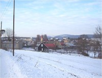 Posluchov-zimní obec-Foto:Ulrych Mir.