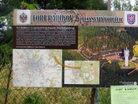 Radíkov-fort Radíkov-informační tabule-Foto:Ulrych Mir.