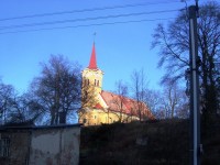 Hlubočky-ves-kostel Nejsvětějšího Srdce Páně-Foto:Ulrych Mir.
