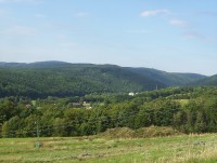 Hlubočky-Dukla ze Ski areálu-Foto:Ulrych Mir.