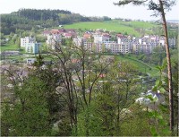 Mariánské Údolí-nové sídliště ze stráně-Foto:Ulrych Mir.