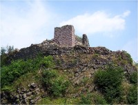 Kumburk-hrad-hradní palác na jihu-Foto:Ulrych Mir.