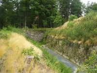 Fort Radíkov-příkop z valu-Foto:Ulrych Mir.