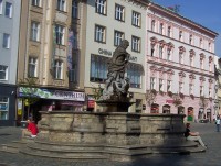 Olomouc-Horní náměstí-Herkulova kašna-Foto:Ulrych Mir.