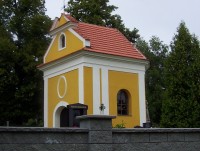 Svatý Kopeček-kaple sv.Barbory na hřbitově-Foto:Ulrych Mir.
