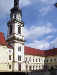 Olomouc-Klášterní Hradisko-věž z nádvoří-Foto:Ulrych Mir.