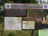 Fort Radíkov-informační tabule-Foto:Ulrych Mir.