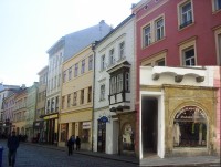 Olomouc-Riegrova ulice-dům rytíře Kryštofa Podstátského z Prusínovic-Foto:Ulrych Mir.