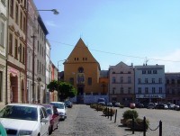 Olomouc-Dolní náměstí-klášter Kapucínů s kostelem Zvěstování P.Marie-Foto:Ulrych Mir.