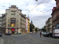 Olomouc-hotel Palác-ulice 1.máje a Masarykova třída-Foto:Ulrych Mir.