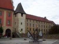 Olomouc-Jezuitský konvikt-nádvoří s věží-Foto:Ulrych Mir.