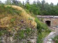 Fort Radíkov-pohled z valu-Foto:Ulrych Mir.